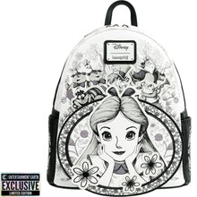 Load image into Gallery viewer, Alice in Wonderland Sketch Mini-Backpack - Entertainment Earth Exclusive