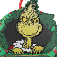 Load image into Gallery viewer, How the Grinch Stole Christmas Grinch Christmas Present Mini-Backpack - Entertainment Earth Exclusive
