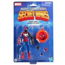 Load image into Gallery viewer, Secret Wars Marvel Legends Series Spider-Man (Alien Costume)