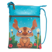 Load image into Gallery viewer, Lilo and Stitch Tiki Stitch Passport Bag - Entertainment Earth Exclusive