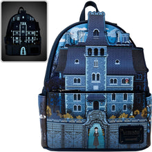 Load image into Gallery viewer, Wednesday Nevermore Academy Mini-Backpack