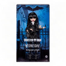 Load image into Gallery viewer, Monster High Wednesday Series Wednesday Addams Doll