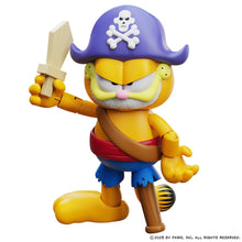 Load image into Gallery viewer, Garfield's Halloween Adventure Pirate Garfield and Pirate Odie Action Figure 2-Pack