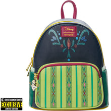 Load image into Gallery viewer, Frozen Princess Anna Cosplay Green Dress Mini-Backpack - Entertainment Earth Exclusive
