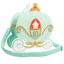 Load image into Gallery viewer, Cinderella Reversible Pumpkin Carriage Crossbody Purse - Entertainment Earth Exclusive