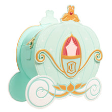 Load image into Gallery viewer, Cinderella Reversible Pumpkin Carriage Crossbody Purse - Entertainment Earth Exclusive