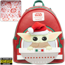 Load image into Gallery viewer, Star Wars Santa Grogu Mini-Backpack - Entertainment Earth Exclusive