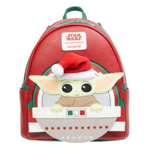 Load image into Gallery viewer, Star Wars Santa Grogu Mini-Backpack - Entertainment Earth Exclusive