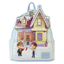 Load image into Gallery viewer, UP House with Light-Up Christmas Lights Mini-Backpack