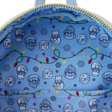 Load image into Gallery viewer, UP House with Light-Up Christmas Lights Mini-Backpack