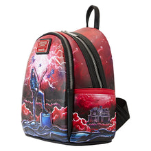 Load image into Gallery viewer, Stranger Things Eddie Munson Tribute Glow-in-the-Dark Mini-Backpack