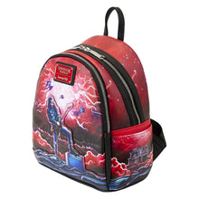 Load image into Gallery viewer, Stranger Things Eddie Munson Tribute Glow-in-the-Dark Mini-Backpack