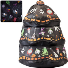 Load image into Gallery viewer, The Nightmare Before Christmas Tree Glow-in-the-Dark Mini-Backpack