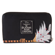 Load image into Gallery viewer, The Nightmare Before Christmas Tree Lights Glow-in-the-Dark Zip-Around Wallet