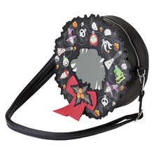 Load image into Gallery viewer, The Nightmare Before Christmas Wreath Glow-in-the-Dark Crossbody Purse