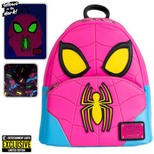 Load image into Gallery viewer, Marvel Spider-Man Cosplay Glow-in-the-Dark Mini-Backpack - Entertainment Earth Exclusive
