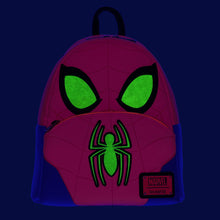 Load image into Gallery viewer, Marvel Spider-Man Cosplay Glow-in-the-Dark Mini-Backpack - Entertainment Earth Exclusive