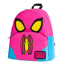 Load image into Gallery viewer, Marvel Spider-Man Cosplay Glow-in-the-Dark Mini-Backpack - Entertainment Earth Exclusive