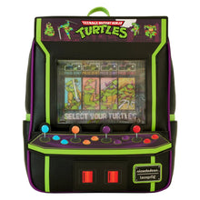 Load image into Gallery viewer, Teenage Mutant Ninja Turtles 40th Anniversary Vintage Arcade Mini-Backpack