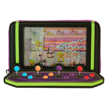 Load image into Gallery viewer, Teenage Mutant Ninja Turtles 40th Anniversary Vintage Arcade Zip-Around Wallet