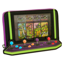 Load image into Gallery viewer, Teenage Mutant Ninja Turtles 40th Anniversary Vintage Arcade Zip-Around Wallet