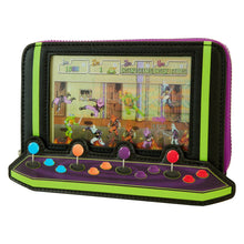Load image into Gallery viewer, Teenage Mutant Ninja Turtles 40th Anniversary Vintage Arcade Zip-Around Wallet