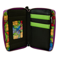 Load image into Gallery viewer, Teenage Mutant Ninja Turtles 40th Anniversary Vintage Arcade Zip-Around Wallet