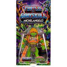 Load image into Gallery viewer, Masters of the Universe Origins Turtles of Grayskull Michelangelo