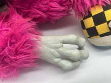 Load image into Gallery viewer, Vintage Gigglee Eyes Monster 1980s Holy Grail Monster Plush Pink My Pet Monster