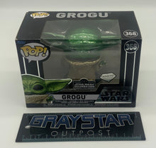 Load image into Gallery viewer, Funko Pop! Star Wars Celebration 2022 Exclusive Grogu Diamond #368 With Case