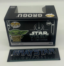 Load image into Gallery viewer, Funko Pop! Star Wars Celebration 2022 Exclusive Grogu Diamond #368 With Case