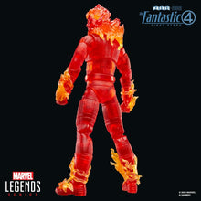 Load image into Gallery viewer, The Fantastic Four: First Steps Marvel Legends Series Human Torch 6-Inch Action Figure
