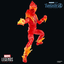 Load image into Gallery viewer, The Fantastic Four: First Steps Marvel Legends Series Human Torch 6-Inch Action Figure