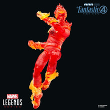 Load image into Gallery viewer, The Fantastic Four: First Steps Marvel Legends Series Human Torch 6-Inch Action Figure
