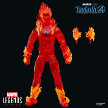 Load image into Gallery viewer, The Fantastic Four: First Steps Marvel Legends Series Human Torch 6-Inch Action Figure