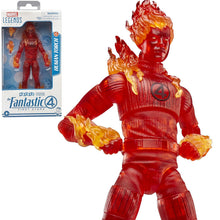 Load image into Gallery viewer, The Fantastic Four: First Steps Marvel Legends Series Human Torch 6-Inch Action Figure