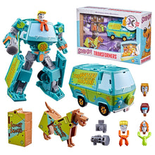 Load image into Gallery viewer, Scooby-Doo Transformers Mysterious Prime & Automutt Action Figure Set