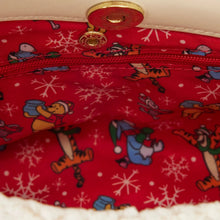 Load image into Gallery viewer, Winnie the Pooh and Piglet Holiday Crossbody Bag