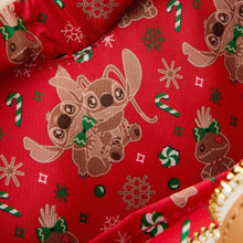 Load image into Gallery viewer, Lilo & Stitch Angel and Stitch Gingerbread Heart Crossbody Bag