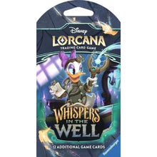 Load image into Gallery viewer, Disney Lorcana Set 10 Whispers in the Well Sleeved Booster Pack