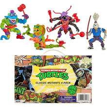 Load image into Gallery viewer, Teenage Mutant Ninja Turtles Classic Mutants Antrax Scale Tail Wyrm Usagi Action Figure 4-Pack