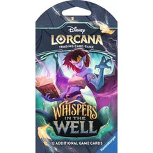 Load image into Gallery viewer, Disney Lorcana Set 10 Whispers in the Well Sleeved Booster Pack