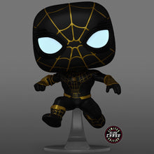 Load image into Gallery viewer, Spider-Man: No Way Home Unmasked Spider-Man Black Suit Pop! Vinyl Figure - AAA Anime Exclusive