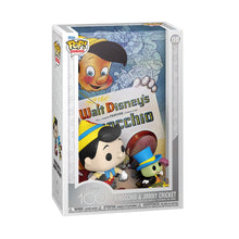 Load image into Gallery viewer, Disney 100 Pinocchio and Jiminy Cricket Pop! Movie Poster with Case
