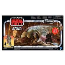 Load image into Gallery viewer, Star Wars The Vintage Collection Boba Fett's Starship 3 3/4-Inch-Scale The Book of Boba Fett Vehicle with Figure