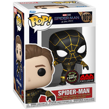 Load image into Gallery viewer, Spider-Man: No Way Home Unmasked Spider-Man Black Suit Pop! Vinyl Figure - AAA Anime Exclusive
