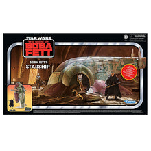 Load image into Gallery viewer, Star Wars The Vintage Collection Boba Fett's Starship 3 3/4-Inch-Scale The Book of Boba Fett Vehicle with Figure