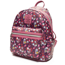 Load image into Gallery viewer, The Nightmare Before Christmas Jack and Sally Hearts Mini-Backpack - Entertainment Earth Exclusive