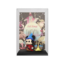 Load image into Gallery viewer, Disney 100 Fantasia Sorcerer's Apprentice Mickey with Broom Pop! Movie Poster with Case