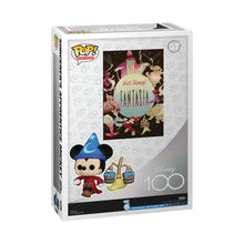 Load image into Gallery viewer, Disney 100 Fantasia Sorcerer's Apprentice Mickey with Broom Pop! Movie Poster with Case
